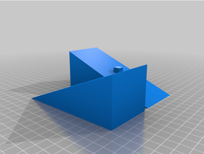 rectangular prism cross geometry slice 3d print model - Mito3D