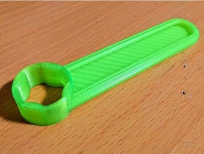 toilet seat wrench 3d print model - Mito3D