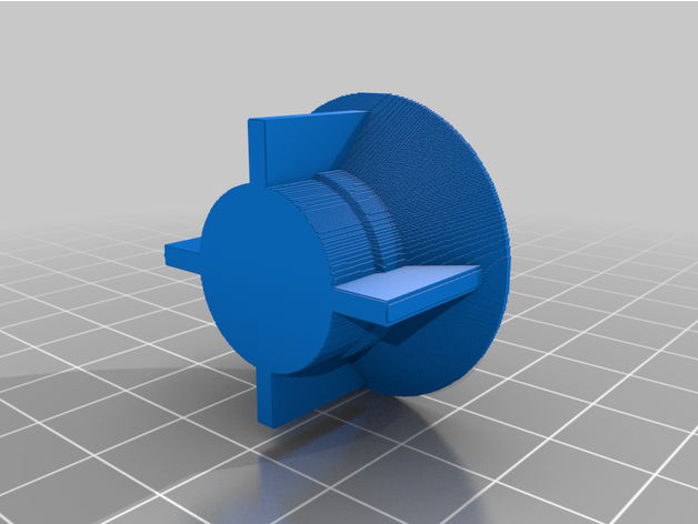 sealant cardridge cap 3d slash cartridge 3D print model - Mito3D
