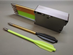 Munition Clip gleiten Legolini wiederholen Mini Bogen Bogenschießen Schrauben Zeitschrift Lader 3d print model - Mito3D