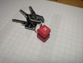 Alpi matias interruttore portachiavi ciliegia mx chiave tastiera meccanico 3d print model - Mito3D