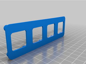 4 mks pürüzsüz modüller v02 Kurulum tabak 3d print model - Mito3D