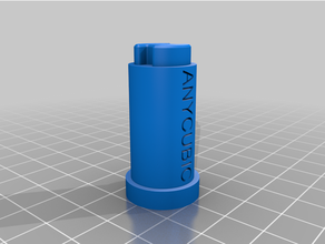 anycubic lavar cura tubo subida resina impresora 3d print model - Mito3D