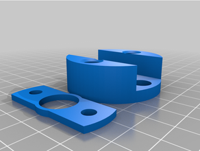 anti-wobble design lulzbot taz 6 pro lead screw mod profile antiwobble 3d print model - Mito3D