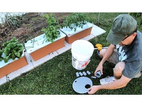 terra balde recipiente jardim caixa plantador 3d print model - Mito3D