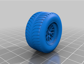 honda ra106 pneu intermediário Fórmula 1 3d print model - Mito3D