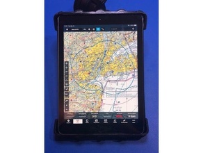 Tablette Halter Unterstützung Piloten Allgemeines Luftfahrt 3d print model - Mito3D