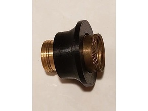 garden hose quick disconnect grip harborfreight harbor freight adapter connector 3d print model - Mito3D