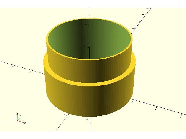connessione squillare treno corno 32 mm pvc tubo auto attaccamento corna forte Rumoroso rumore creatore rumoroso 3D print model - Mito3D