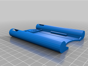 cac kart kordon Kulp destek çift dolma kalem yuvalar 3d print model - Mito3D
