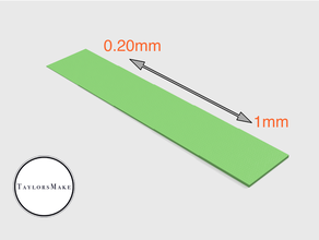 capa calibración prueba altura 3d print model - Mito3D
