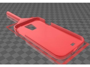 achsboxpro tastkopf lle galaxie s4 téléphone Cas gaine 3d print model - Mito3D