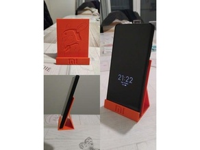 telefonos soporte escritorio 3d print model - Mito3D