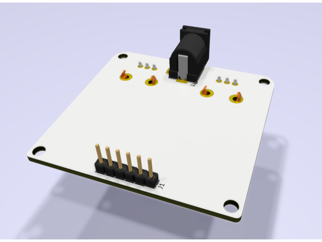 fx caja tarjeta circuito impreso modelo guitarra efectos pedal 3D print model - Mito3D