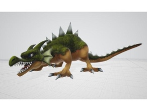 Dragão busca construtores 3d print model - Mito3D