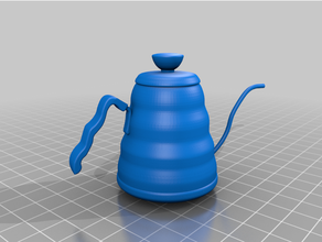 hario v60 drip kettle buono 3d print model - Mito3D