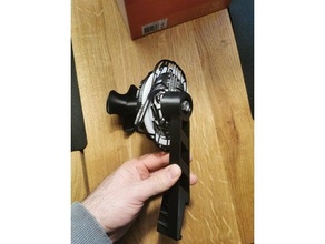 darth Vader rebobinar carretel suporte prusa mk3 3d print model - Mito3D