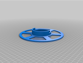 filament reel 3d print model - Mito3D