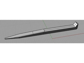 suíço exército faca palito dente 3d print model - Mito3D