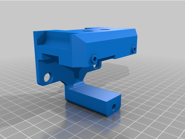 Adimlab Portal linear Schiene montieren Abstandshalter 3D print model - Mito3D