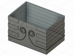Andenken Box Schmuck 3d print model - Mito3D