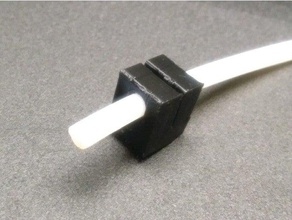 simplest bowden teflon tube cutter ender 4mm 3d print model - Mito3D