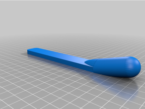 espatela isolamento espátula selagem 3d print model - Mito3D
