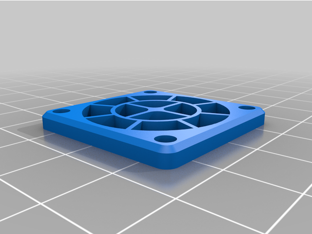 30mm fan shield 3D print model - Mito3D