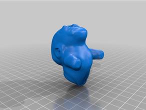 Steven création cryptid mal conception sculpter 3d print model - Mito3D