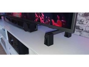 philips televisión soporte barra sonido 3d print model - Mito3D