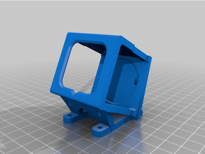 foxeer box hd 2 stingy v2 gimbal 3d print model - Mito3D