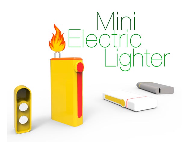 mini électrique léger cigarettes 3D print model - Mito3D