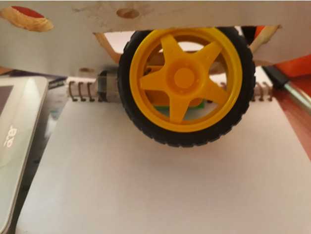 apoyo corriente continua motor 3 6v 3D print model - Mito3D