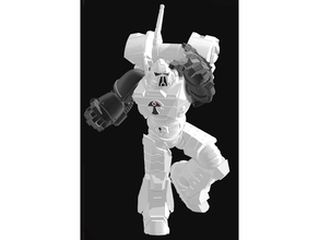 gue'ron'vesa gambe spazio marino tau warhammer 40k 3d print model - Mito3D
