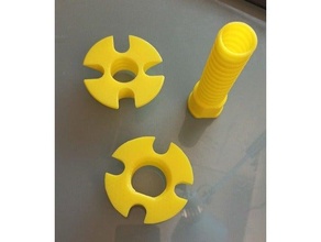 adaptable bobine titulaire soutien filament 3d print model - Mito3D