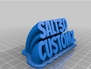 salt3d 3d print model - Mito3D