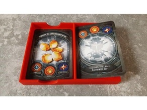 keyforge aember archive tray accessory boardgame boardgames card 3d print model - Mito3D