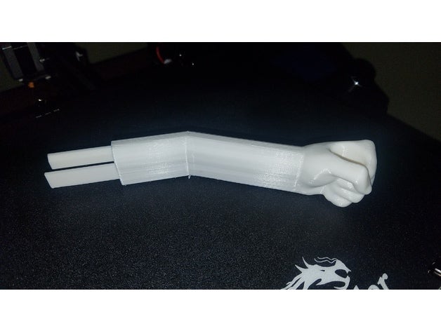 aiutare mano filamento guida remixare 3D print model - Mito3D