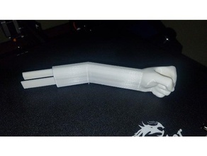 Portion Hand Filament leiten Remix 3d print model - Mito3D