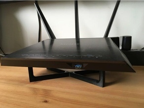 router stand 3d print model - Mito3D