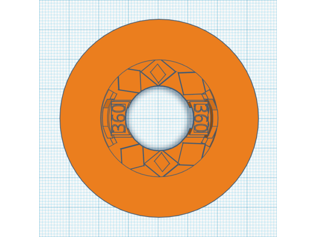 360 disc beyblade burst 3D print model - Mito3D