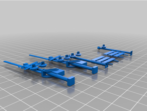 ahob Flemenkçe demiryolu geçit korumalar 3d print model - Mito3D
