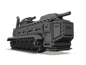 gaslands autobús post apocalíptico vehículo echador llama tanque juegos guerra martillo 40k 3d print model - Mito3D