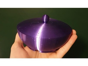 simples doce prato tigela suporte cozinha hortelã prático selado doces bandeja 3d print model - Mito3D
