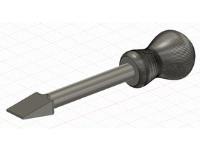 dpt100 s20 cls l7a1 flat grip screwdriver 3d print model - Mito3D