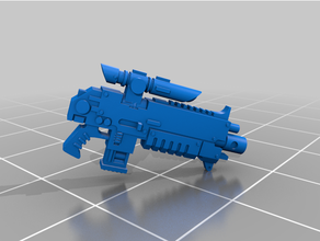 takip bolter tabanca cıvata Boltgun Fakir çekiç 3d print model - Mito3D