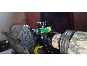 fusil vecteur portée bulle niveau 3d print model - Mito3D