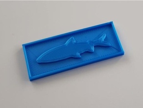 pez sello flexible arenque caucho goma tpu 3d print model - Mito3D