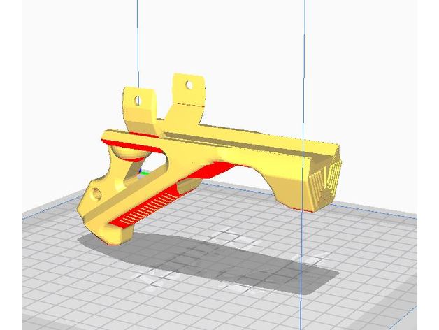 angular frente firmeza mlok afg m lok 3D print model - Mito3D