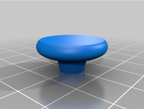 simple knob 3d print model - Mito3D